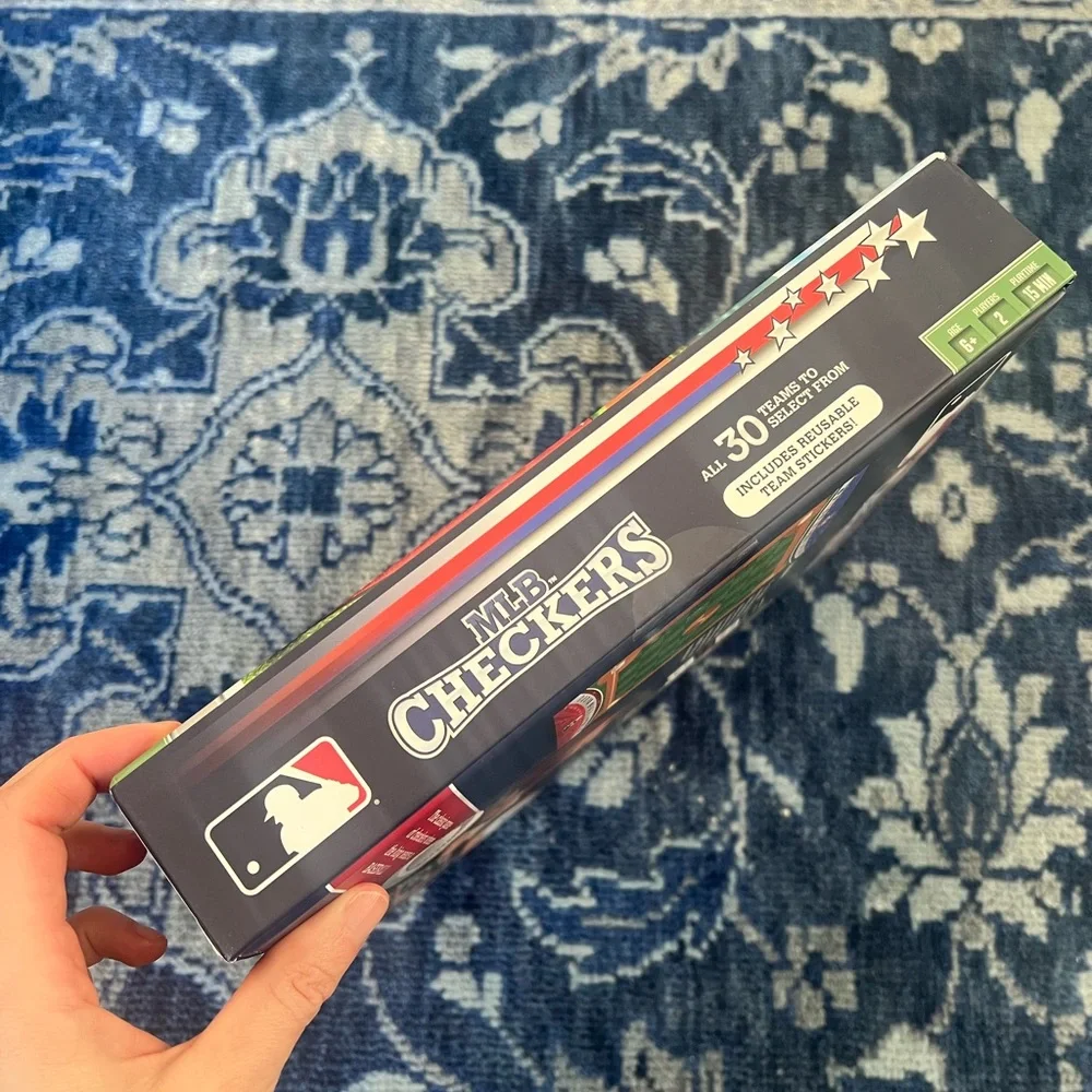 NIB MasterPieces Officially licensed MLB League-MLB Checkers Board Game